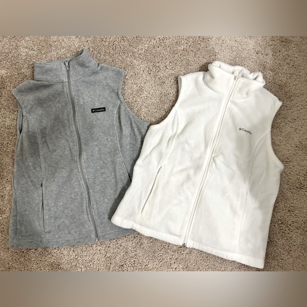 Columbia vest fleece women’s XL